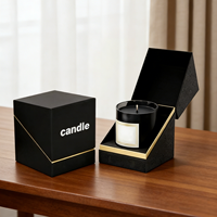 Scatola Regalo Personalizzata di Lusso per Profumi e Candele Profumate, Design Innovativo, Cartone Rigido Stampato, Finitura Opaca con Laminazione UV