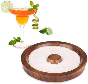 PROMOTION : Rimmer en bois pour verres à cocktails, pour la décoration au sel ou au sucre, compatible avec les verres larges jusqu'à 5,5 pouces - Product Image 2