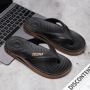 Venta al por Mayor de Fábrica a Precios Bajos, Sandalias de Estilo Simple y Elegante para Hombre, Zapatos Casuales Antideslizantes para Exteriores - Product Image 1