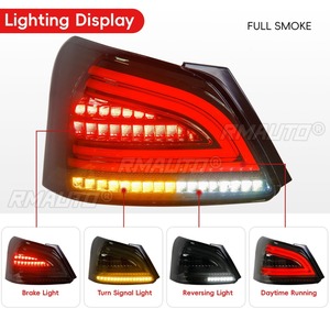 Pour Toyota VIOS 2008-2013 : Feux de jour LED, Phares antibrouillard étanches, Ensemble de feux arrière, Kit carrosserie - Product Image 5