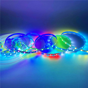 Tira de Luces LED en Forma de <span class=keywords><strong>S</strong></span>, 5V/12V, SMD5050, Píxeles RGB Direccionables, WS2812B/WS2815, Certificación CE, Uso en Exteriores, Material ABS, 249-2000 lm - Product Image 6