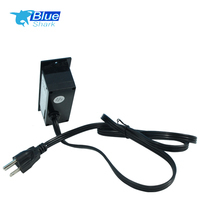Multiprise de bureau ABS avec USB, prise de courant encastrée, prise de courant pour table de conférence, prise de courant avec 2 prises US et 3 ports USB