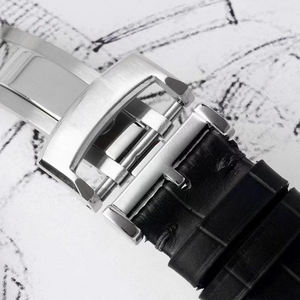 Montre de luxe pour homme, entièrement automatique, en acier inoxydable, avec design personnalisé haut de gamme, bracelet en acrylique, cadran en verre enduit, boîtier - Product Image 5