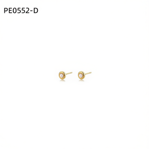 ต่างหูแฟชั่น DE Pearl Stud PE0552 สำหรับผู้หญิงเครื่องประดับคุณภาพสูง - Product Image 2