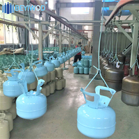 Bouteille de gaz hélium portable et jetable vide de 5 lb, 20 lb, 30 lb, 50 lb, 70 lb, 100 lb pour décorations de fête d'anniversaire et de mariage