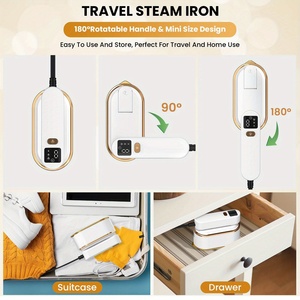 Défroisseur Vapeur Portable Pliable Haute Performance 1200W pour Vêtements - Product Image 5