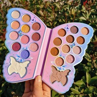 Palette d'ombres à paupières estivales, haute pigmentation, logo personnalisé, faible MOQ, ombre à paupières mate, palette d'ombres à paupières personnalisée, végétalienne, sans cruauté, sans talc
