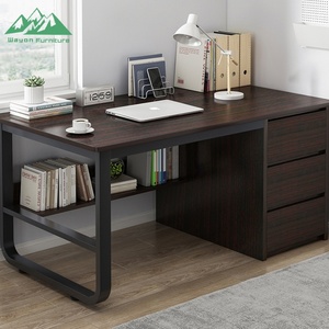 Hiện đại nhà văn phòng máy tính bàn góc bàn với lưu trữ trái hoặc phải đối mặt với bàn viết - Product Image 2