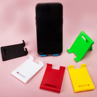 Support de téléphone pliable promotionnel pour bureau, support universel multi-angles pour téléphone portable