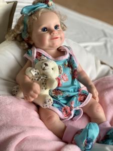 <span class=keywords><strong>Muñeca</strong></span> realista <span class=keywords><strong>de</strong></span> <span class=keywords><strong>silicona</strong></span> para niñas, juguete <span class=keywords><strong>de</strong></span> bebé recién nacido, con venas visibles en la piel, en 3D - Product Image 4