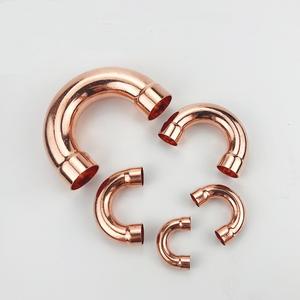 เชื่อมอุปกรณ์ท่อทองแดง Cxc <span class=keywords><strong>180</strong></span>องศาข้อศอกทองแดง - Product Image 2