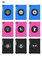 Casing Silikon Anti Jatuh untuk Tablet Tab A7 10.4/10.5-inci S6 Lite T720 T725 T505 S5e T860 P610, Cetakan Khusus 27.5x19.5cm