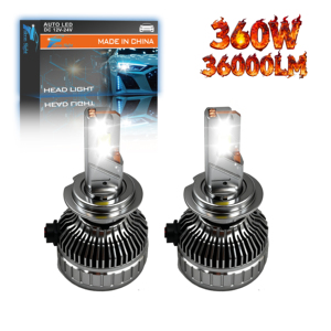 Falconsight B3ไฟหน้ารถยนต์ LED 360W 9004 9007ไฟตัดหมอกสี6000K ไฟรถยนต์ LED พลังงานสูง - Product Image 1