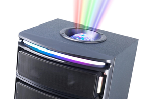 Nouveau Système Sonore Subwoofer DJ Double 12 Pouces d'Extérieur pour Fête avec Éclairage LED RGB pour Home Cinéma - Product Image 4