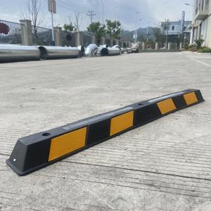 1650mmヘビーデューティー高品質駐車場ストッパー駐車ブロック自動車用165cmゴム製ホイールストッパー - Product Image 5