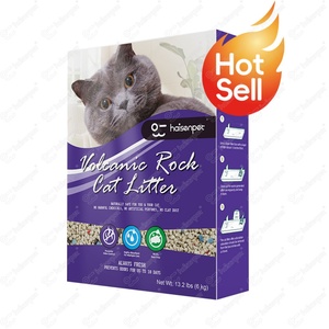 Litière pour chat en roche volcanique et bentonite, anti-odeur, sans poussière, écologique, 99 % antibactérienne, vente chaude - Product Image 1