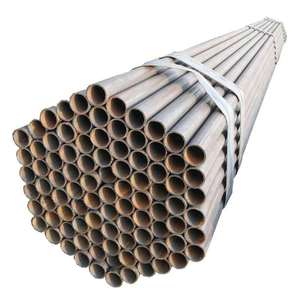 High Quality <strong>API</strong> <strong>5L</strong> ASTM A53/A525 Sch40 Gr B Black <strong>ERW</strong> Carbon Steel <strong>Pipe</strong> for Building - Product Image 1