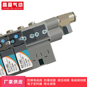 วาล์วโซลินอยด์ Changying Qidong รุ่น XY-15C 24VDC 2.2W วาล์วควบคุมลมสำหรับระบบลม - Product Image 4