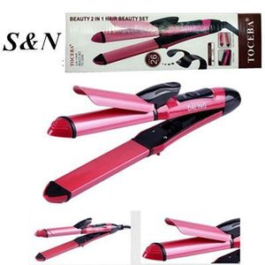 Set de Belleza para el Cabello Tocba 2 en 1, Plancha y Rizador, Estilizador de Doble Función para el Cabello - Product Image 3