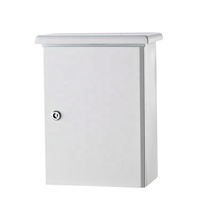 Boîte de jonction verrouillable en acier inoxydable, boîtier de commutation réseau extérieur étanche ip66 pour panneau de distribution électrique