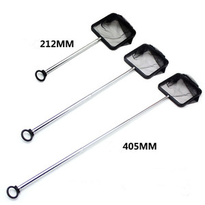 수족관 그물 확장 가능한 사각 새우 작은 어항 손잡이 어항 용 낚시 점자 착륙 그물 태클 - Product Image 3