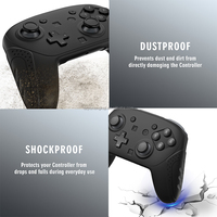 Étui de protection en silicone souple, épais, anti-transpiration et antidérapant pour manette de jeu NS Switch Pro2, avec revêtement en caoutchouc pour une meilleure adhérence