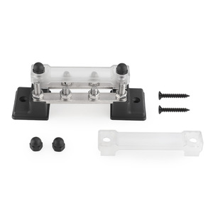 Dual Row 2 Way Busbar 150A DC 48V Copper Terminal Block For RV <b>Yacht</b> Electrical Systems - Product Image 4