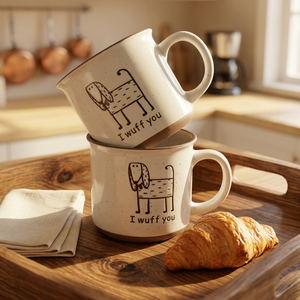 Premium Quality Bone China Ceramic Reusable Party <b>Mug</b> Set with <b>Cute</b> Animal Cartoon Pattern Dishwasher & Microwave Safe Food Safe - Product Image 1