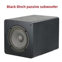 Caisson de Basses Passif Rectangulaire K8 8 Pouces 100W, Basses Super Puissantes pour Home Cinéma, Audio Auto Universel et Utilisation Domestique