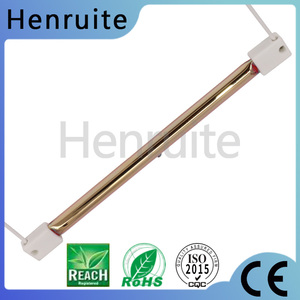 ตัวสะท้อนแสงสีทอง2000W โคมไฟความร้อนอินฟราเรด355มม. โคมไฟฮาโลเจน <span class=keywords><strong>IR</strong></span> SK15 - Product Image 6