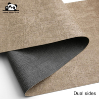 Nappes de table de luxe en cuir PU sur mesure pour mariages et Noël, pour tables à manger