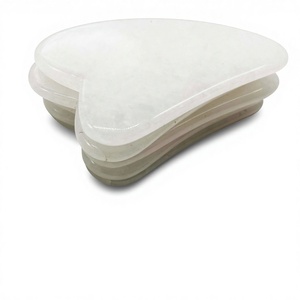 Rouleau de massage en jade blanc de haute qualité, logo personnalisé, masseur facial - Product Image 2