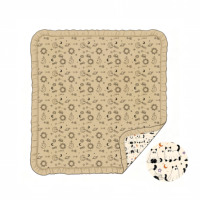Couverture bébé double face en bambou Babylovey, taille personnalisée 30*40 pouces, motifs Halloween, faible MOQ, pour la maison