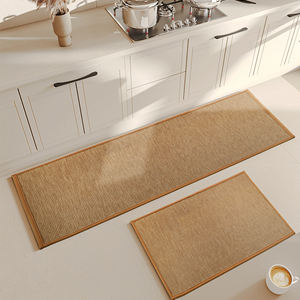 YOULTTAN Nouveau Style <span class=keywords><strong>Tapis</strong></span> <span class=keywords><strong>de</strong></span> <span class=keywords><strong>Cuisine</strong></span> en Caoutchouc Doux Absorbant l'Eau 45*75 Antidérapant pour la Maison - Product Image 2