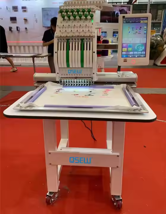 QS-1201ME Single Head Computerized Embroidery Machine