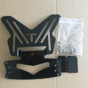 Soporte ajustable <span class=keywords><strong>para</strong></span> matrícula de motocicleta, colgador <span class=keywords><strong>para</strong></span> matrícula de motocicleta - Product Image 5