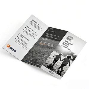 Promotional Advertise Marketing Leaflets Small Brochure Trifold <b>Flyers</b> <b>Paper</b> Display <b>Flyer</b> Printing - Product Image 1