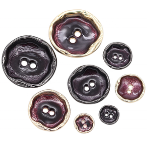 Marguerite vintage métal tige d'or creux bâton <span class=keywords><strong>chank</strong></span> boutons couture avec 2 3 4 quatre trous pour uniforme manteau blaze costume vêtements - Product Image 2