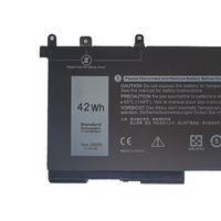 Batterie d'ordinateur portable rechargeable 3DDDG 42Wh pour Dell Latitude 5280 5480 5491 5580 5290 5490 3520 3530