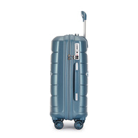 Valise de voyage Resenna PP avec roulettes multidirectionnelles pivotantes, serrure à combinaison approuvée TSA, style professionnel, grande taille