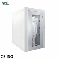 Douche à air en acier inoxydable SUS 304 à dimensions personnalisables avec filtration HEPA H13