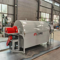 Petit Séchoir Rotatif Industriel à Chauffage Électrique pour Traitement des Grains, Poudre Minérale et Sel