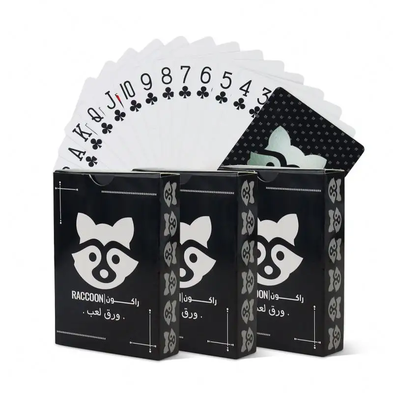 Новый пользовательский ПВХ игральные карты водонепроницаемый покер пластиковые игральные карты