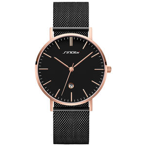 SINOBI elegante Simple de acero inoxidable señoras relojes marca de lujo mujeres de negocios Casual clásico <span class=keywords><strong>reloj</strong></span> personalizado Relojes Para Mujer - Product Image 2