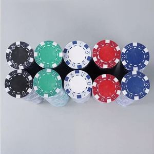 Fichas de Póker de Plástico Ecológicas de Alta Calidad al por Mayor, Fichas de Juego Texas Entertainment, Dados Pequeños de Seis Caras de 11.5g - Product Image 4