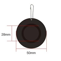 Porte-clés de luxe en vinyle CD, lecteur de musique NFC, pendentif en acrylique tourne-disque vinyle, lecteur de musique NFC, carte de visite, cadeau DIY