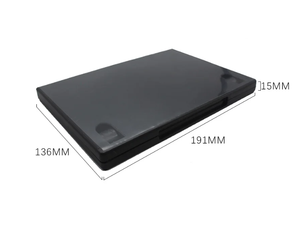 Estuche de Repuesto 2026RP para Discos de GameCube, Caja de Juego Individual Pequeña para <span class=keywords><strong>CD</strong></span>, Cubierta Negra para Accesorios de Juego NGC - Product Image 2