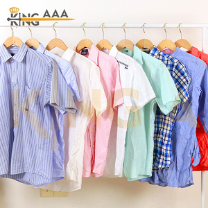 Chemise <span class=keywords><strong>d</strong></span>'été en coton noir <span class=keywords><strong>Lotus</strong></span> solide de qualité supérieure pour hommes vêtements <span class=keywords><strong>d</strong></span>'<span class=keywords><strong>occasion</strong></span> - Product Image 4