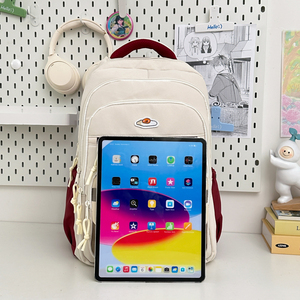 <span class=keywords><strong>Mochila</strong></span> Escolar Ergonómica y Resistente para Niños, con Diseño de Cintas Horizontales Impresas y Multicapa - Product Image 2
