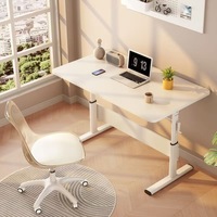 Bureau électrique ergonomique assis-debout, poste de travail informatique réglable en hauteur pour la maison et le bureau, emballage pour vente par correspondance